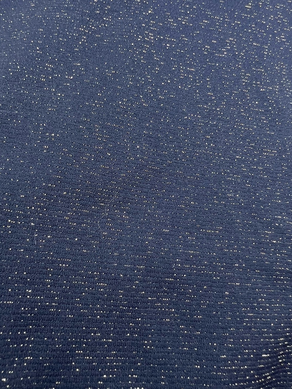 Athleta Momentum Shine Tank Top Navy Blue With Metallic Shimmer Sz Medium - Picture 4 of 6